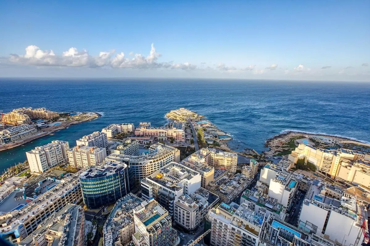 Luxury Apartment On 16Th Floor In Mercury Tower Saint Julian's