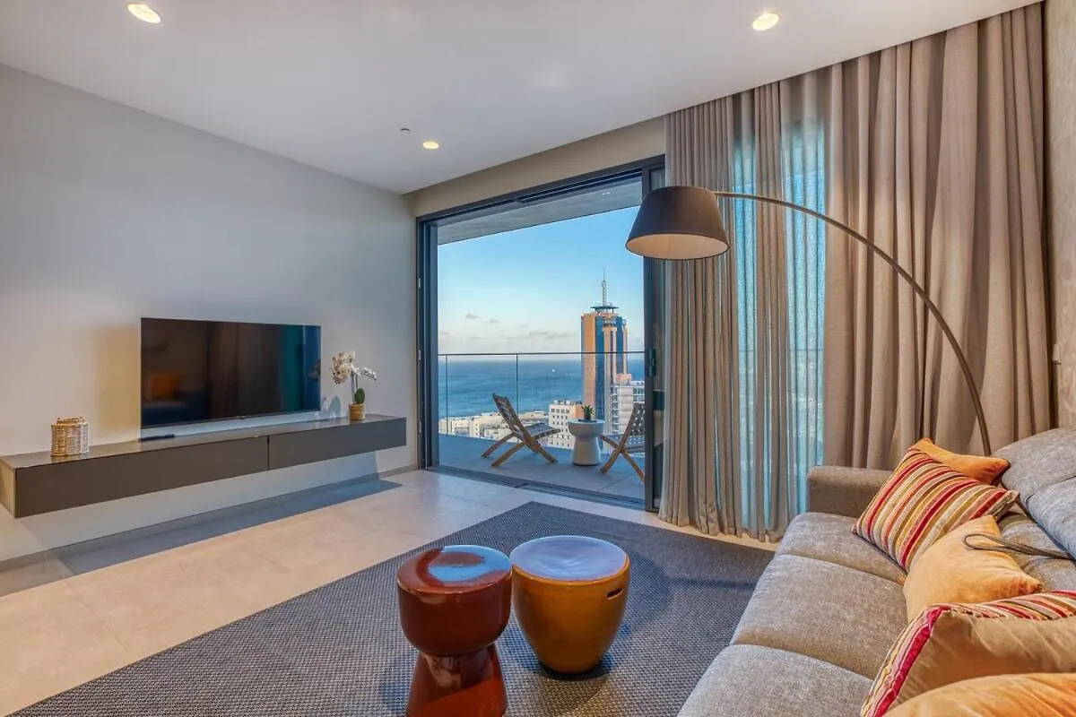Luxury Apartment On 16Th Floor In Mercury Tower Saint Julian's